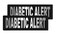 Dogline Diabetic Alert Removable Patches, X-Small