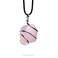 Ayana Crystals Rose Quartz Tumbled Necklace for Women - Handmade, Ethically Sourced Rose Quartz Crystals, Pink Stone Necklace for Emotional Well-being &amp; Spiritual Harmony