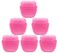 Travel Containers, Travel Accessories Bottles Containers for Cosmetic, Makeup, Body &amp; Hand Cream, Lotion, Toiletries, 6 Packs (Pink)