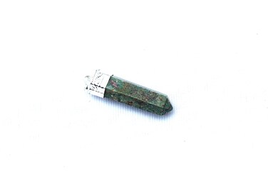 New Ruby Fuschite Point Pendant Gemstone Healing Set Reiki Chakra Balancing Good Luck