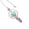 Jet Amazonite Spinning Merkaba Pendulum 2.5 inch Jet International Crystal Therapy Dowsing Chakra Balancing Healing