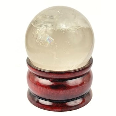 Jet Amethyst Crystal Qurtaz Ball Sphere Engraved 45 mm - 50 mm Gemstone Unique Rare Crystal Therapy Image is JUST A Reference.