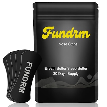 Nasal Strips for Anti Snoring for Men, Women Nose Tapes for Breathing Increased Airflow Nasal Congestion Nose Adhesive for Improve Sleep Patches On Sensitive Skin (30 Pack)