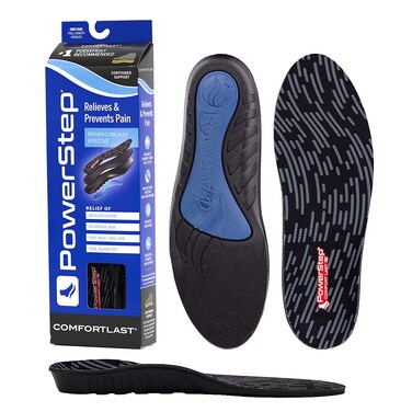 PowerStep ComfortLast Insoles   Cushioning Gel Insoles for Standing All Day