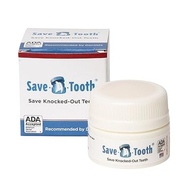Preservation Kit - Prevent Permanent Tooth Loss, Save Knocked Out Teeth for up to 24 Hours - Tooth Saver Made in the USA by SmartPractice - Keep in your Kit Bag for a Tooth Emergency