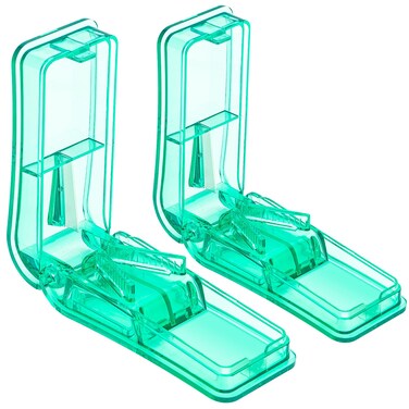 2PCS Pill Cutter, Professional Pill Splitter for Cutting Small Pills or Large Pills in Half