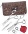 Olivia Garden SilkCut Professional Shear &amp; Thinner Case - Razor Sharp Blade, Ergonomic Handle