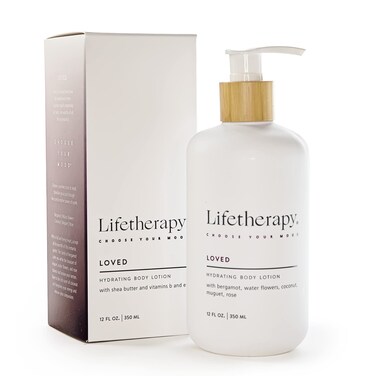 Lifetherapy Hydrating Lotion For Hand &amp; Body   Non Greasy Lightweight Lotion Made with Shea Butter (Loved)