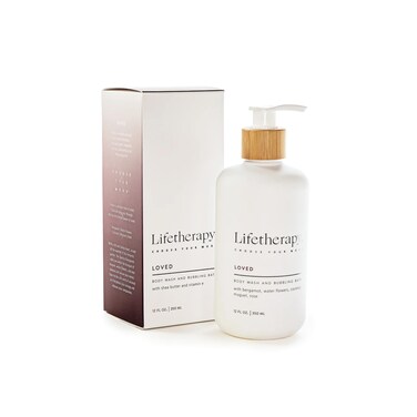 Lifetherapy Body Wash and Bubbling Bath   Sulfate Free Body Wash, Bubble Bath and Liquid Hand Soap (Loved)