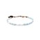 Lotus and Luna 4MM Energy Chakra Healing Bracelet with Real Stones Jade, Pearl, Rose Quartz, Amethyst, Moonstone