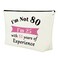 Mxrymvu 80th Birthday Gifts for Women Makeup Bag Unique Birthday Present for Women 80 Years Old Mothers Day Gifts for Mom from Daughter Cosmetic Bag Born in 1945 Present for Grandmother
