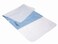 Essential Medical Supply Quik Sorb Deluxe 36" x 36" Quilted Birdseye Cotton Reusable Underpad with 18" Tucks - 3 Pack of Waterproof Bed Pads with Tucks for Secure Positioning and Washable Protection