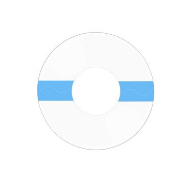 Libre 2 Adhesive Patches,50 Pack Clear Libre 2 Patches with 35mm Diameter Hole,Work with Our Flower and Heart Shape Plastic Shield Designed Specially for Libre 2 (Transparent Pactches ONLY, 50pcs)