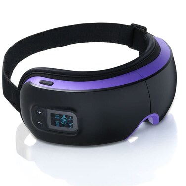 OSITO Eye Massager with Heat,Eye Massage Mask with Compression,Rechargeable Eye Massager for Dark Circles Eye Dry Eye Strain Eye Bags and Improve Sleep, Ideal Choice for Women/Men