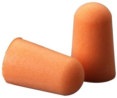 Foam Ear Plugs 25 Pairs, (Contains 25 Single Bags)