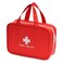 Compact Empty First Aid Kit Bag Emergency Trauma Medical Pouch Travel Medicine Organizer Bag for Home, Camping, Traveling, Car (Red)