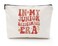 In My Junior Bridesmaid Era, Bridesmaid Gifts for Women Makeup Bag Cosmetic Bag Bachelorette Party Essential Pouch Bridal Shower Gift