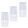 3Pcs Transparent 15ml Empty Refillable Deodorant Containers, Plastic Lip Balm Tubes, Lip Gloss Holders, Can be Used Repeatedly