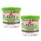 Jaloma Kiuts Cotton Swabs, Biodegradable, for Hygiene and Beauty, 2Pack, 200 Ct Each Jar