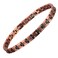 MagEnergy Copper Ankle Bracelet for Women 99.9% Pure Copper Magnetic Anklets with Ultra Strength Magnets 9.8 Inch Adjustable Anklets Jewelry Gift (Wheel Pattern)