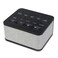 Sound Machine Noise Machine, 10 Soothing Sounds &amp; Volume Control &amp; 3 Timer AC/USB/AA Powered Portable Sound Therapy for Sleeping,Travel and Relaxation (Black)