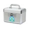 Portable Lock First Aid and Medicine Storage Box for Collection Organizing Keeping Carrying Health Care Drugs Accessories Tools (Small)