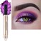 Purple Eyeshadow Stick, Cream Smooth Shimmer Eyeshadow Pencil Makeup, Hypoallergenic Waterproof Long Lasting Eye Shadow Highlighter Stick Create Multi-Dimension Eyes Look(Violets Shimmer #08)