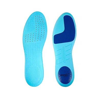 Soccer Cleat Shoes Boots Insoles Inserts Pad Poron Foam Anti-Slip Athelete Insole (US6.5-7)