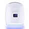 48W Rechargeable UV LED Nail Lamp Faster Wireless Nail Dryer Gel Polish UV Nail Light with 4 Timer Settings, Professional Quick Dry Curing Lamp with Display Auto Sensor for Salon &amp; Home