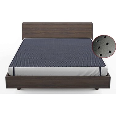 Amerthing Grounding Mats, Conductive Carbon Leatherette Pads for Better Sleep and Healthy, Relax Therapy Sheets (Full Size 54"x71"Inch)