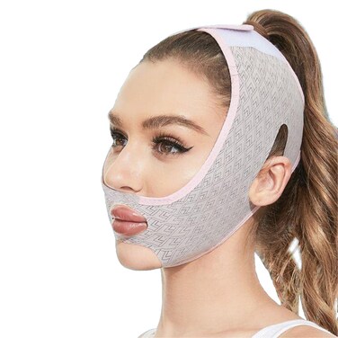 1 Pack V Line Shaping Face Masks, Face Sculpting Sleep Mask for Women Face Tightening Chin Mask Double Chin Tightener