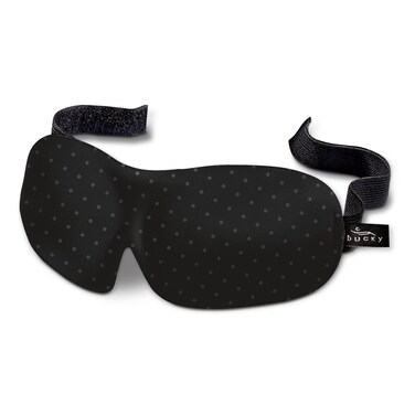 Bucky 40 Blinks No Pressure Beauty &amp; Travel Eye Masks, Gray Dots