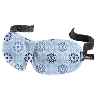 Bucky 40 Blinks No Pressure Eye Mask for Travel &amp; Sleep, Starling Blue, One Size