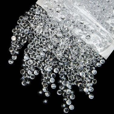 4700PCS 3mm Transparent Resin Rhinestones Bulk Flatback Jelly Resin Stones SS10 Clear Bling Diamonds Gems Charms for Nails Face Eyes Makeup Body Mugs Tumblers Bottles DIY Crafts Decor Shoes