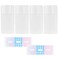 Kare &amp; Kind Empty Deodorant Containers with Cap (4-Pack) - 75ml. - Top Fill with Twist Mechanism - 6 Writable Stickers - Refillable Cosmetic Tubes for Lip Balm, Solid Fragrance, Soap etc. - (White)
