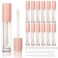 COSIDEA 14pcs empty 8ml big wand lip gloss tube concealer tube packing (pink)