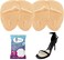 Metatarsal Pads   Metatarsal Pads for Women   Ball of Foot Cushions Forefoot Shoe Inserts Shoe Insole High Heels to Pain Relief, 2 Pairs