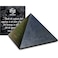 Crystal from Karelia Pyramid Black Triangle Polished Karelian Pyramids Crystal (1.97 x 1.97 x 1.18 inches)