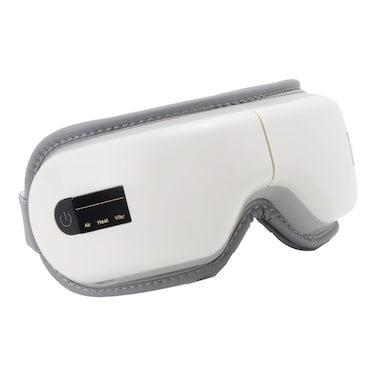 Nadie Eye Massage with Heat, Smart Eye Massager Tool, Temple Massager Heat Eye Mask, Birthday Gifts, White