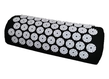Acupressure Massage Pillow Acupuncture Massager for Neck Back Head Pain Relief,Black