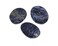 Pachamama Essentials Sodalite Worry Stone Oval Pocket Palm Stone Tumbled Polished Thumb Stones for Anxiety Stress Relief Meditation Crystal Therapy (Sodalite)