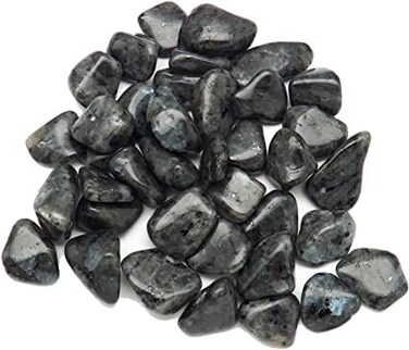 Pachamama Essentials Larvikite Tumbled Stone Grade A - Healing Crystal (1)