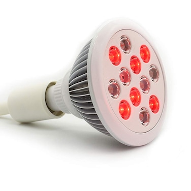 36w Led Red Light Therapy Bulbs 660nm Red and 850nm Near Infrared Therapy, Muscle &amp; Joint Pain Relief Recovery, Skin Rejuvenation