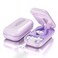 Pill Cutter, Pill Splitter for Cutting Small Pills or Large Pills in Half,Cuts Pills, Vitamins, Tablets, Stainless Steel Blade, Travel Sized (Pill Cutter, C-Navy Purple)