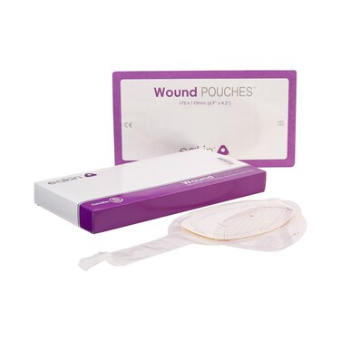 ConvaTec Eakin Fistula Wound Pouch with New Tap Closure 6.9" x 4.3