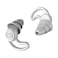1 Pair Silicone Quiet Ear Plugs, Reusable Noise Reduction Earplugs Hearing Protection Earplug for Sleeping Noise Cancelling - Gray