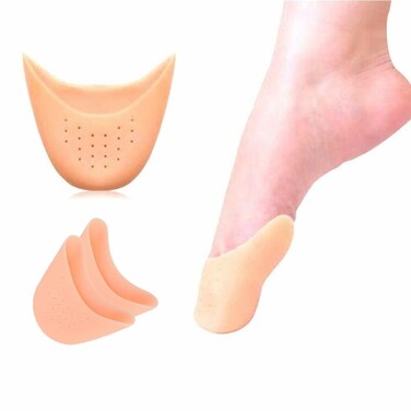 2 Pcs Soft Silicone Gel Pointe Ballet Dance Shoe Toe Pads Toe Protector with Breathable Hole Instant Cooling and Soothing Relief Gel Blister Pads Foot Health