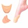 2 Pcs Soft Silicone Gel Pointe Ballet Dance Shoe Toe Pads Toe Protector with Breathable Hole Instant Cooling and Soothing Relief Gel Blister Pads Foot Health