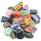 3 lbs Bulk Rough Madagascar Stones Mix - Large 1" Natural Raw Stones Crystal for Tumbling, Cabbing, Fountain Rocks, Decoration,Polishing, Wire Wrapping, Wicca &amp; Reiki Crystal Healing