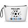 Soccer Gifts,Soccer Coach Gifts,Soccer Gifts for Girls,Cosmetic Bags for Women,Birthday Gifts for Girls,Soccer Mom Essentials,Daughter Gifts from Mom,Friendship Gifts for Women